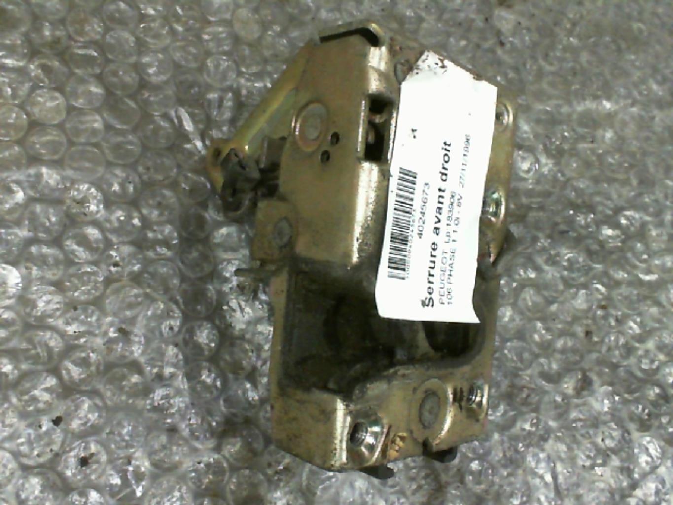 Serratura anteriore destra PEUGEOT 106 PHASE 1 Gasolina - 1