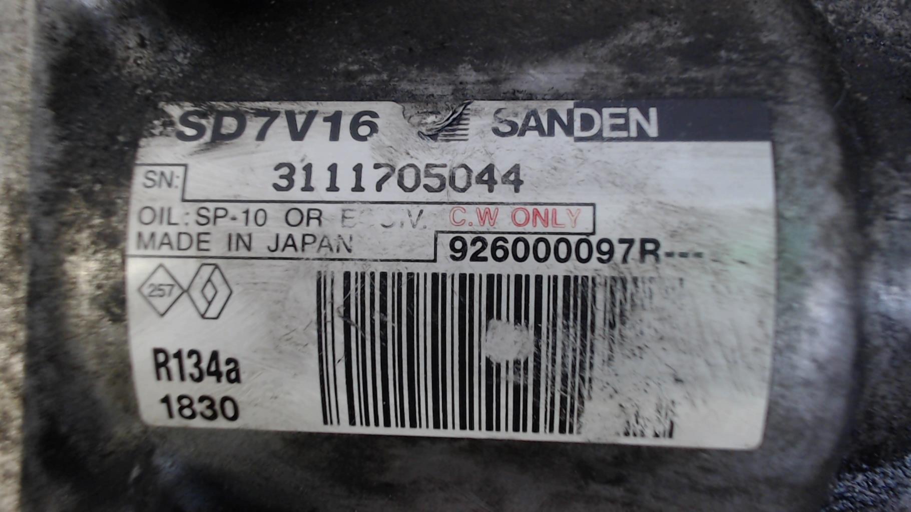 Compressore clima DACIA SANDERO 1 Gasolina/GLP - 1