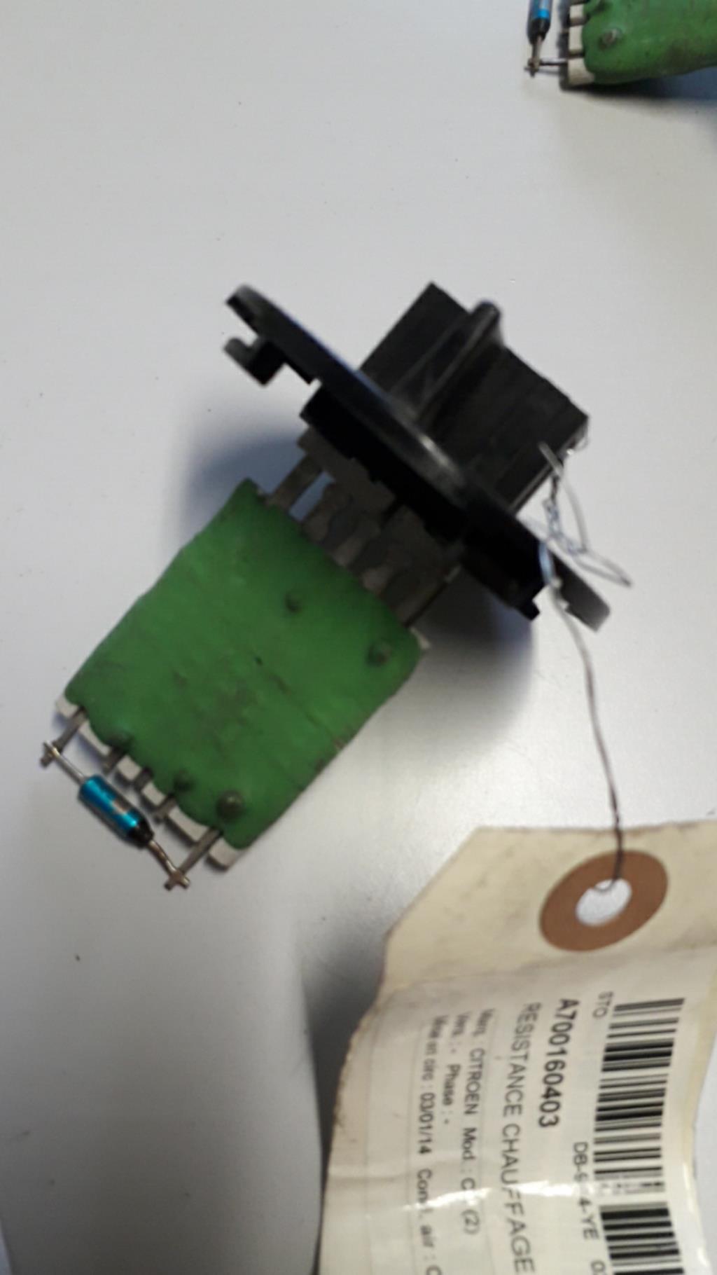 Resistenza riscaldamento CITROEN C3 2 PHASE 2 Gasolina - 1