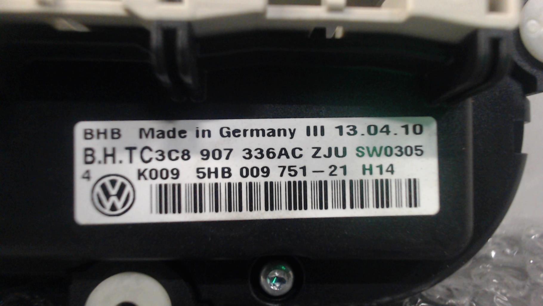 Commande chauffage VOLKSWAGEN GOLF 6  - 1