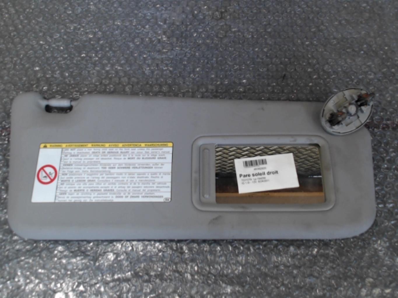 Visiera parasole destra TOYOTA IQ Gasolina - 1