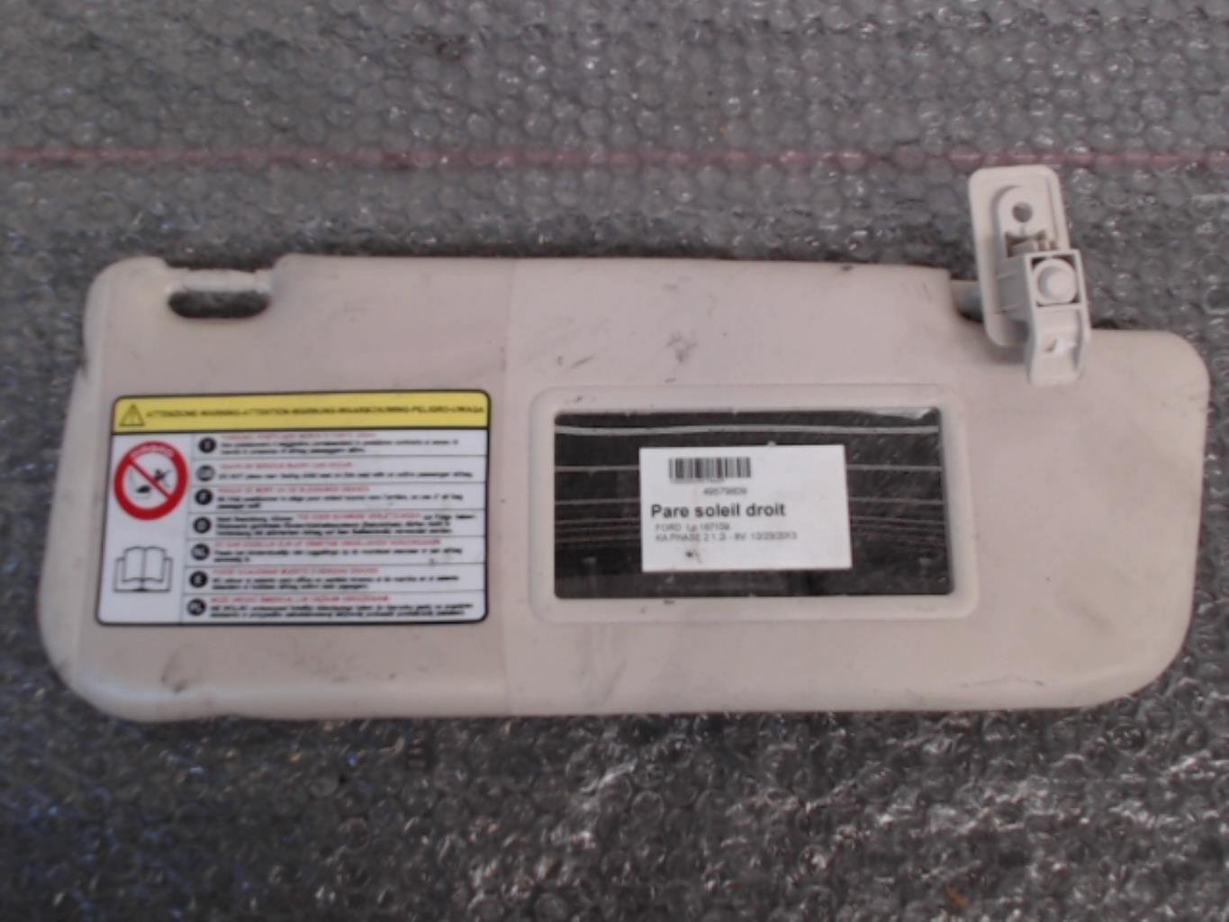 Visiera parasole destra FORD KA 2 PHASE 2 Gasolina - 1