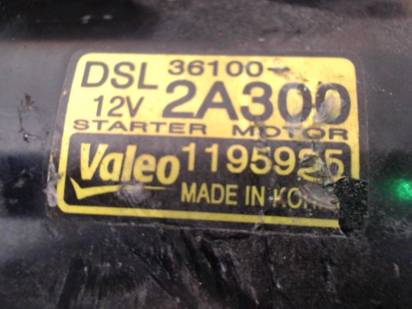 Demarreur KIA SOUL 1 PHASE 1 Diesel - 1