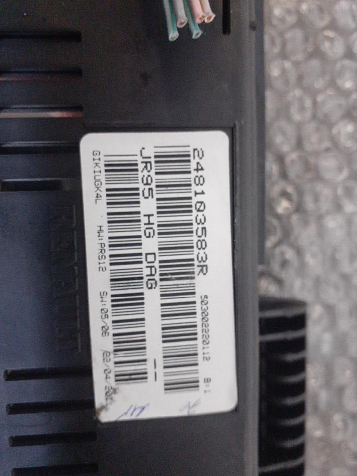 Compteur RENAULT SCENIC 3 PHASE 1 Diesel - 1