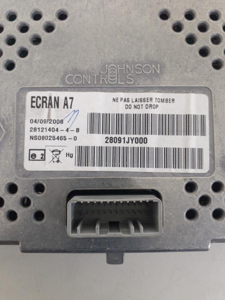 Ecran GPS RENAULT KOLEOS 1 PHASE 1 Diesel - 1