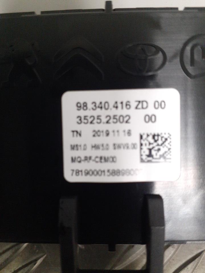 Commande chauffage CITROEN BERLINGO 3 M PHASE 1 Diesel - 1