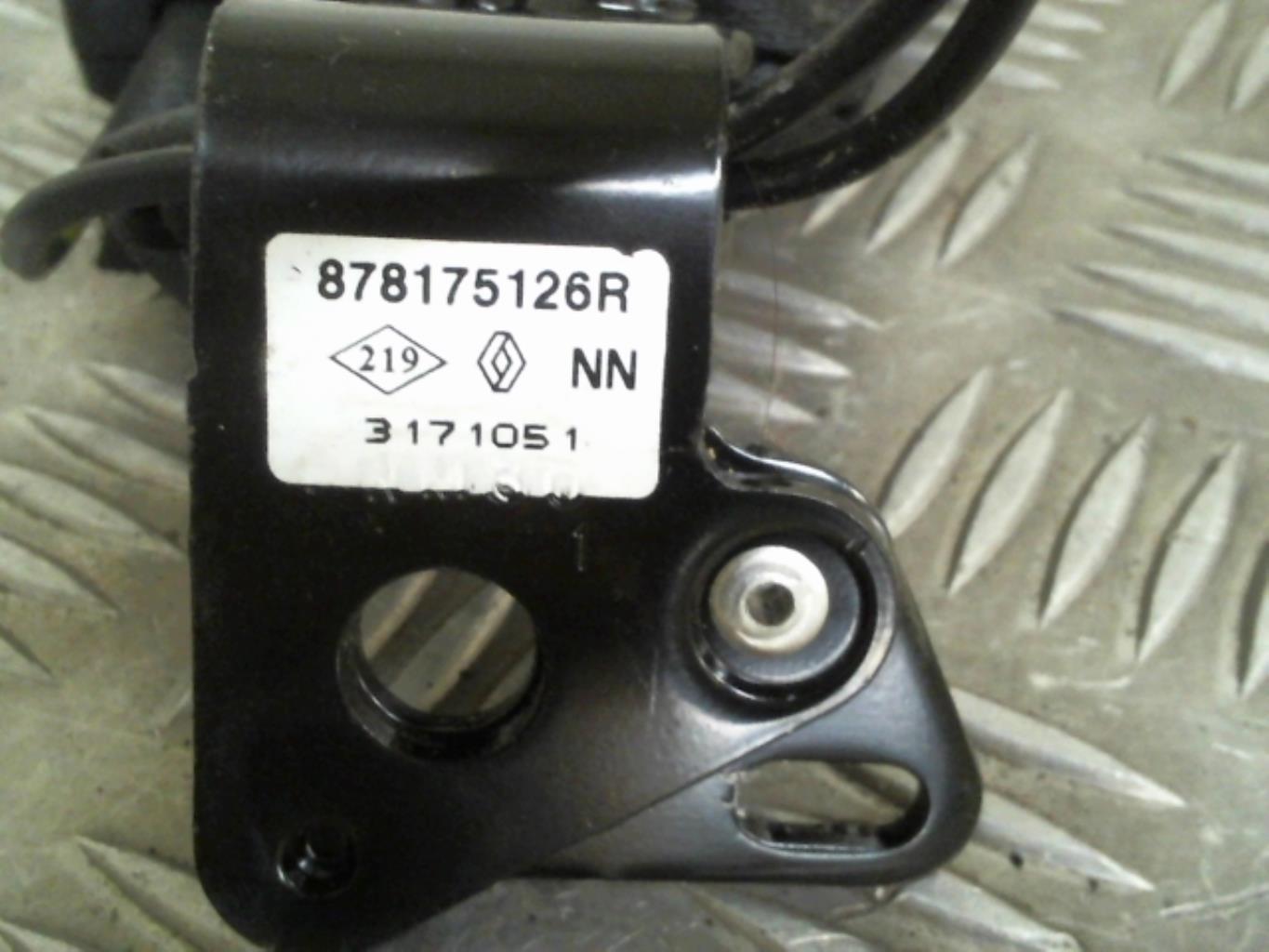 Aggancio cintura sicurezza posteriore sinistro RENAULT ZOE 1 Electricidad - 1
