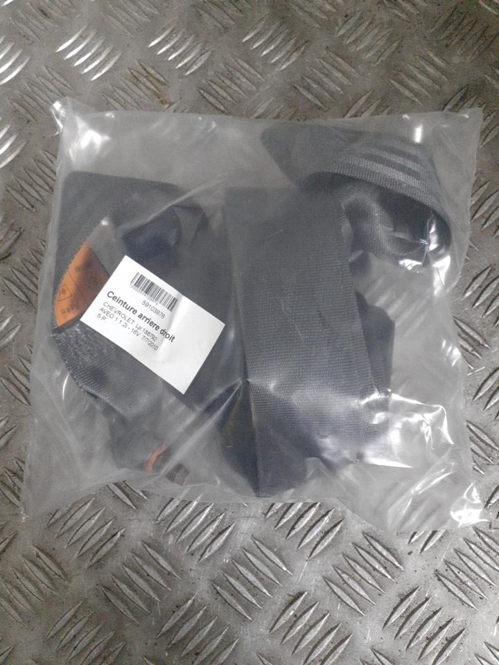 Cintura di sicurezza posteriore destra CHEVROLET AVEO 1 Gasolina - 1