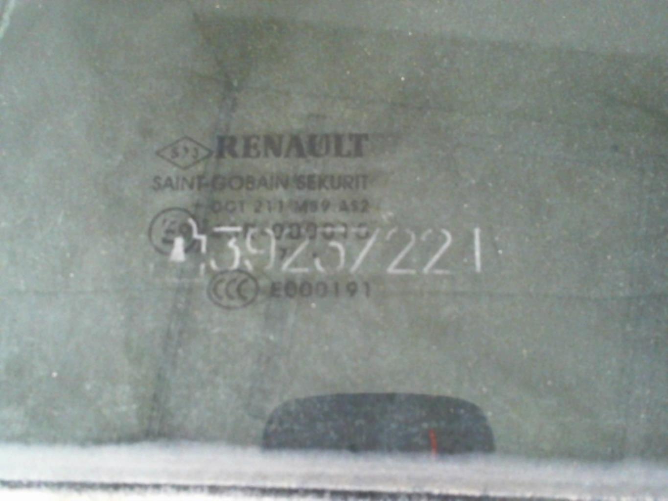 Ventanilla triangular trasera izquierda (puerta) RENAULT MEGANE 2 PHASE 2 BREAK Diésel - 1