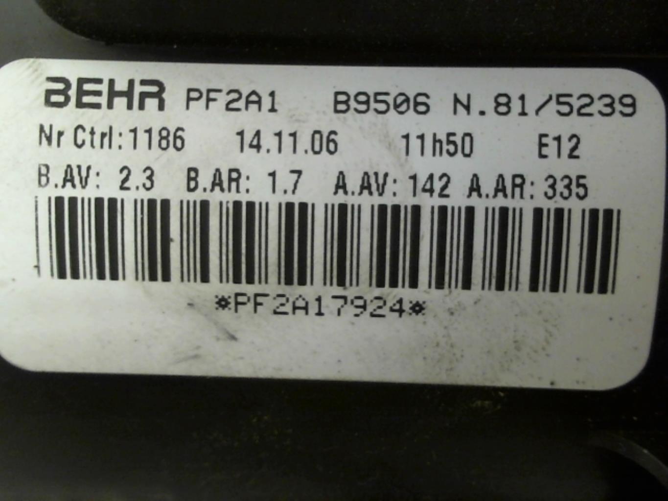 Ventola riscaldamento CITROEN C4 1 PHASE 1 Diésel - 1