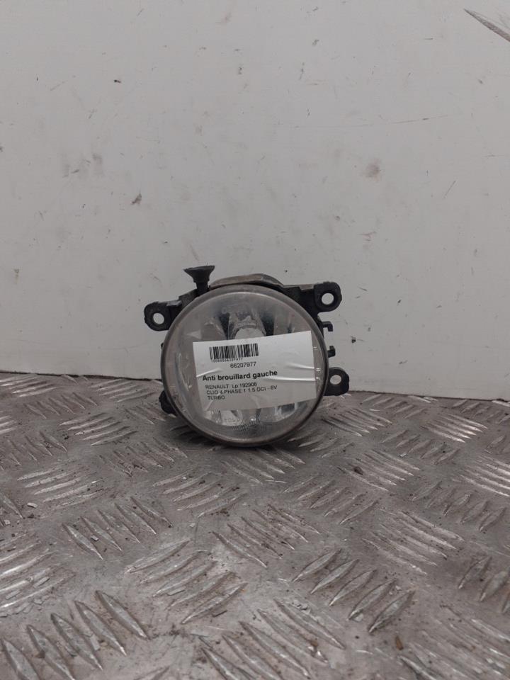Fendinebbia sinistro (luce) RENAULT CLIO 4 PHASE 1   Blanc Glacier (OV369)  - 1