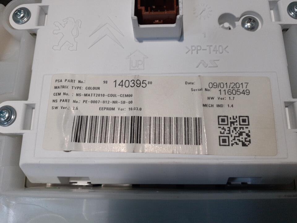 Compteur PEUGEOT 2008 1 PHASE 1 Diesel - 1
