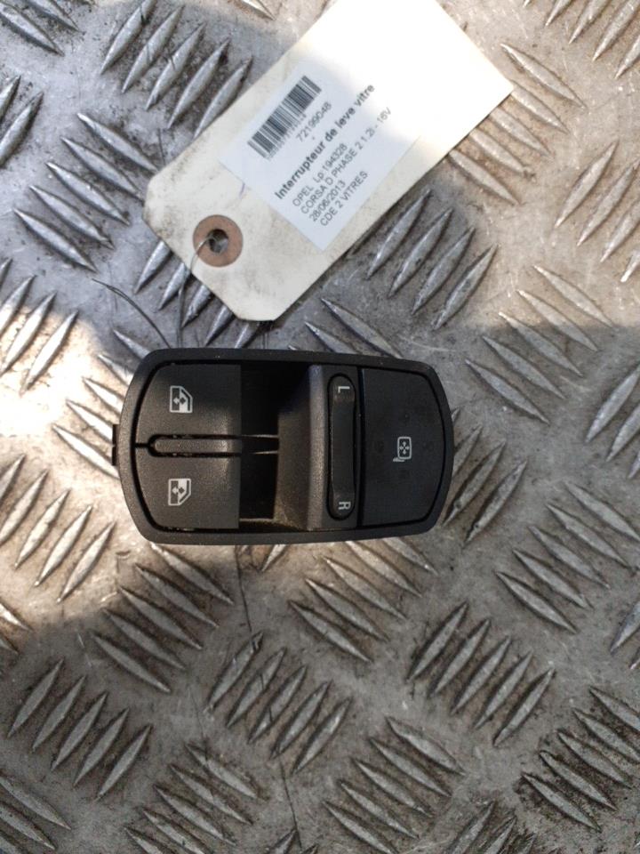 Interrupteur de leve vitre OPEL CORSA D PHASE 2  (Silver Lake) (M211S/GEV) Essence - 1