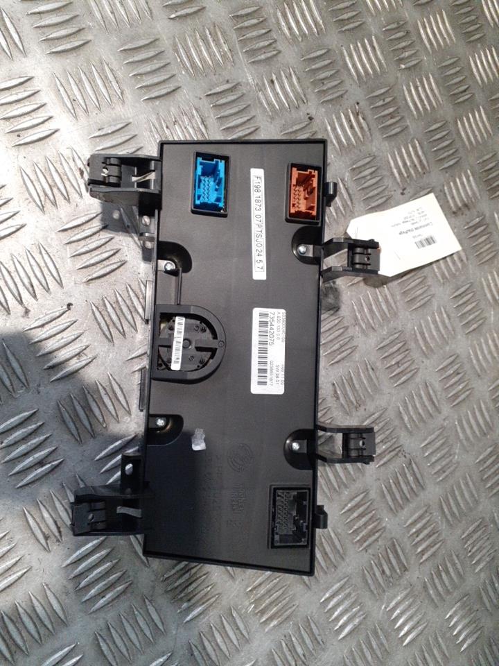 Commande chauffage FIAT BRAVO 2   Blu Prestige / Notturno (487B)  - 1