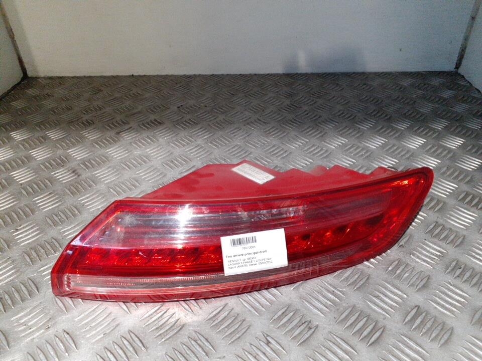 Fanale posteriore principale destro (luci) RENAULT LAGUNA 3 PHASE 1 COUPE Noir Nacré (NV676) Diésel - 1