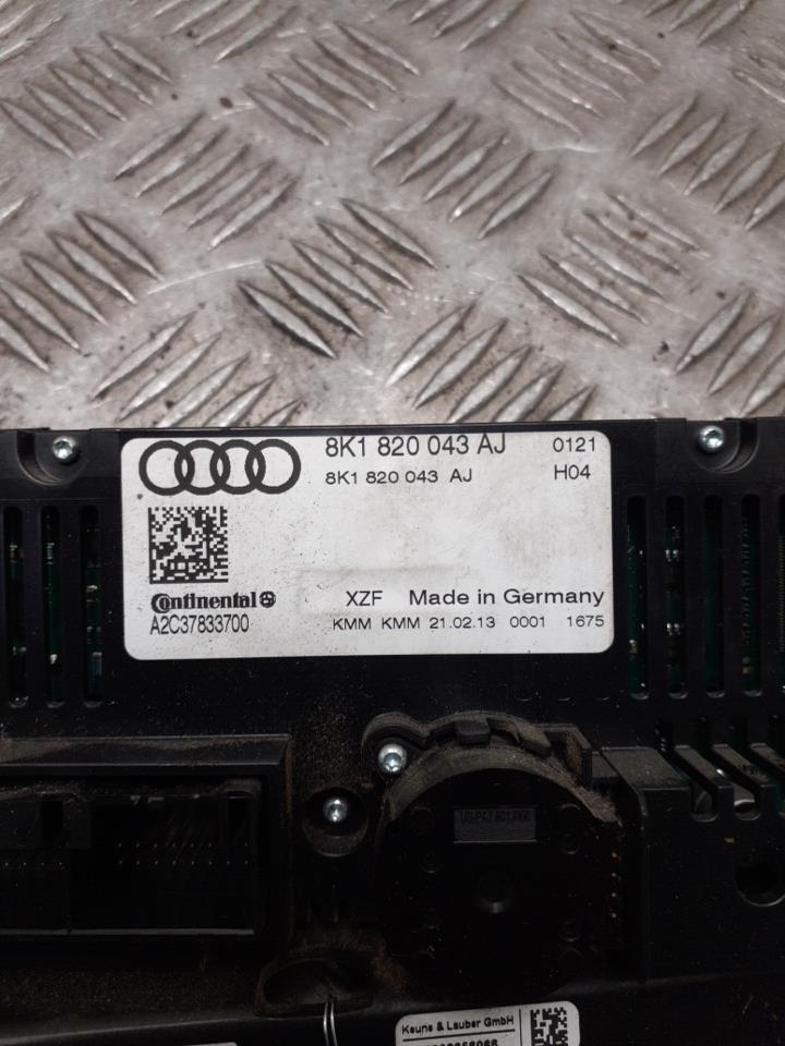 Commande chauffage AUDI A4 3 AVANT PHASE 2 BREAK   Teakbraun (LZ8W/4U) Diesel - 1