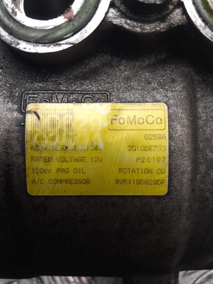 Compressore clima FORD FIESTA 6 PHASE 1   Moondust Silver (2431C) Diésel - 1