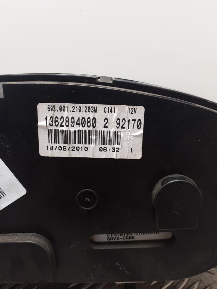 Compteur CITROEN JUMPER 3 PHASE 1 Blanc Banquise (EWP) Diesel - 1