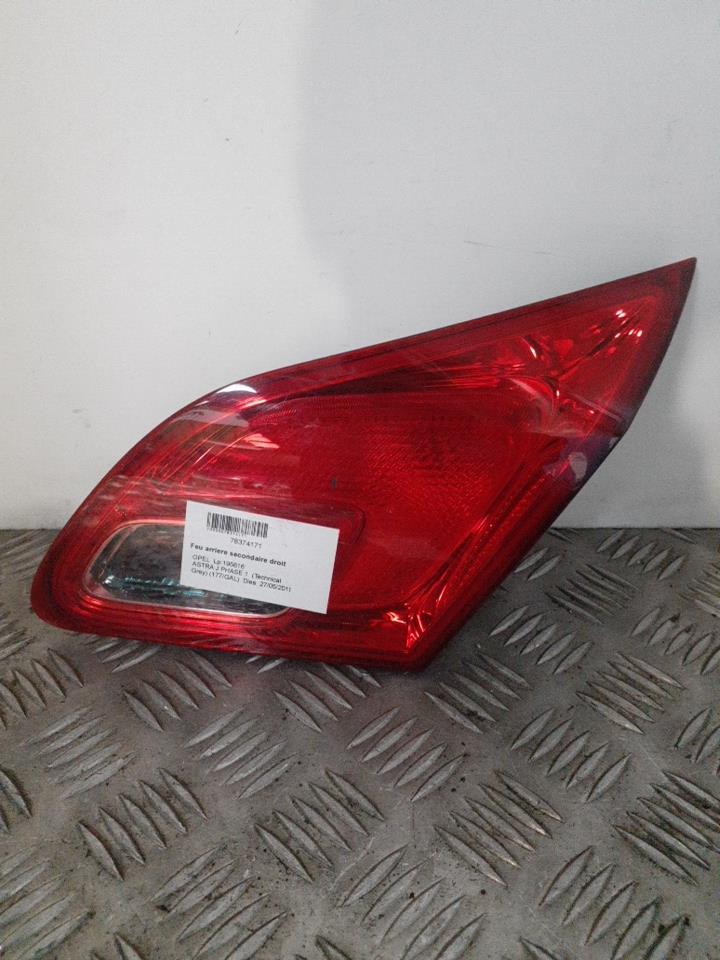 Gruppo ottico posteriore secondario destro (luci) OPEL ASTRA J PHASE 1  (Technical Grey) (177/GAL) Diésel - 1