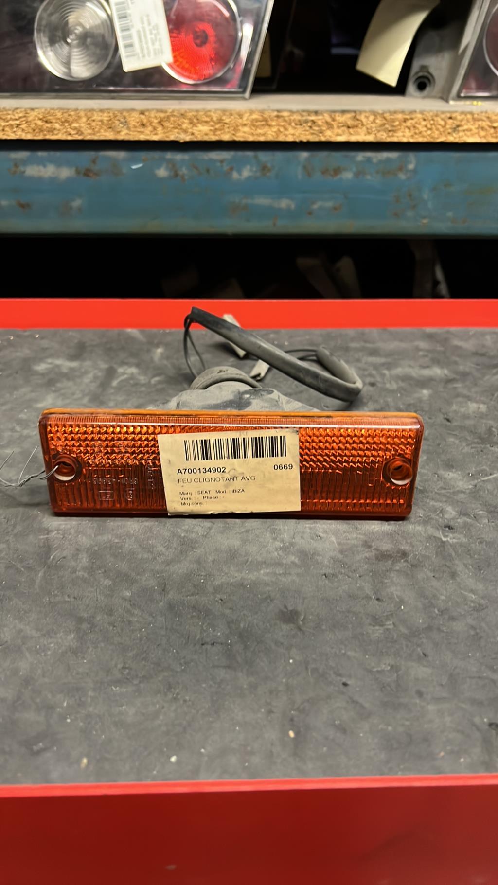 Gruppo ottico anteriore secondario sinistro (luci)(freccia) SEAT IBIZA 1 PHASE 2  - 1