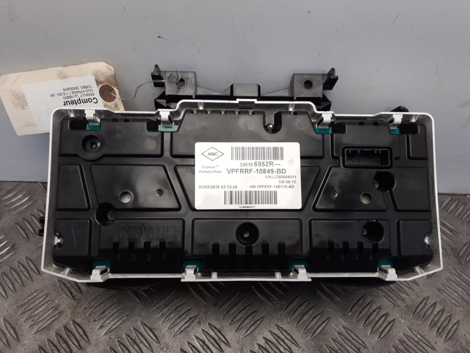 Tachimetro RENAULT CLIO 4 PHASE 1 Diésel - 1
