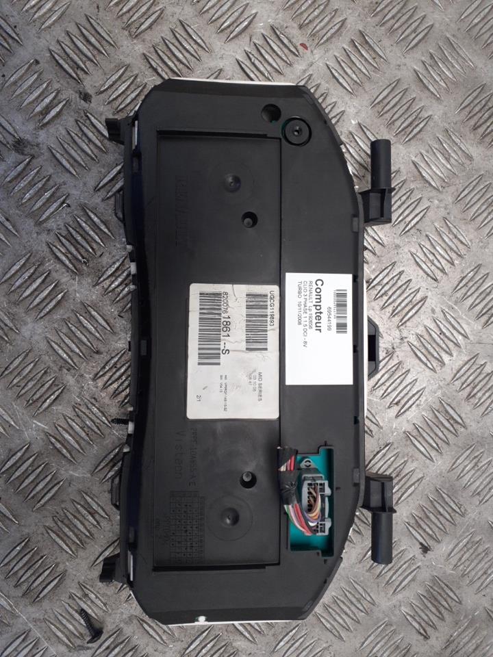 Compteur RENAULT CLIO 3 PHASE 1 Diesel - 1