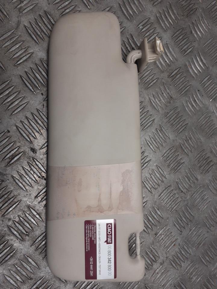 Pare soleil gauche FIAT 500 2 PHASE 1   Nero Carbonio  (876B)  - 1