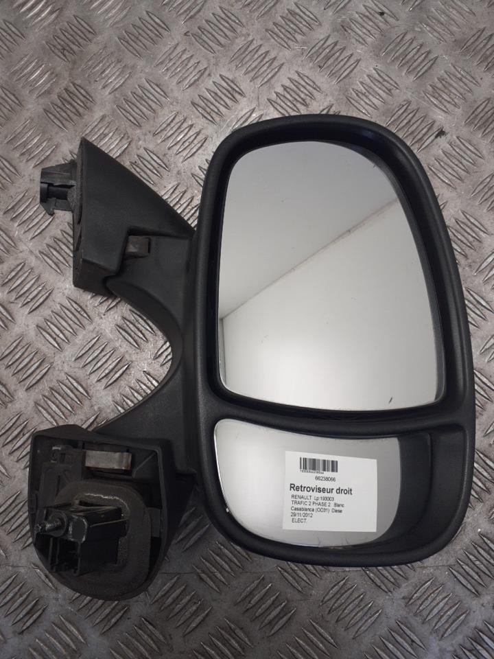 Retrovisor derecho RENAULT TRAFIC 2 PHASE 2   Blanc Casablanca (OD31)  - 1