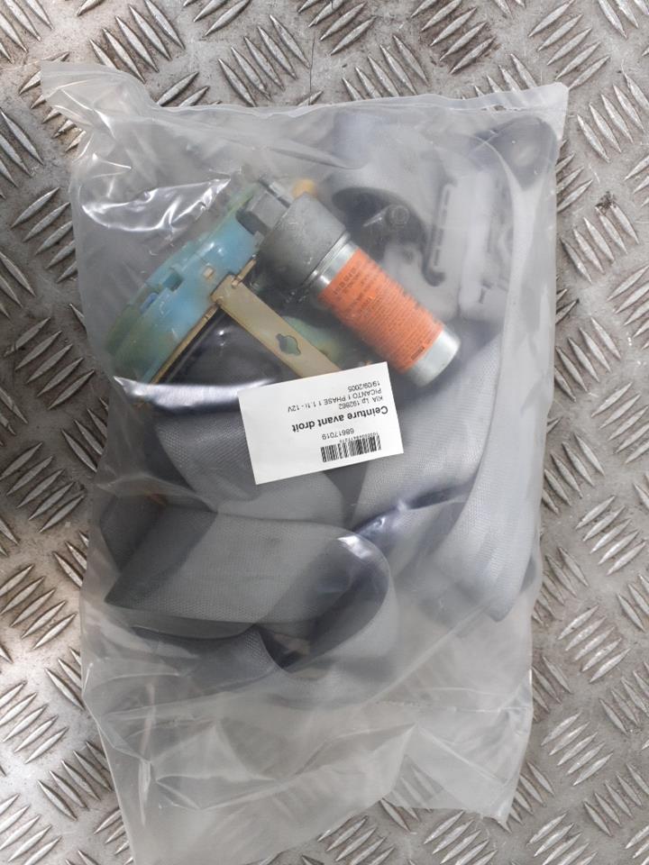 Cintura di sicurezza anteriore destra KIA PICANTO 1 PHASE 1 Gasolina - 1