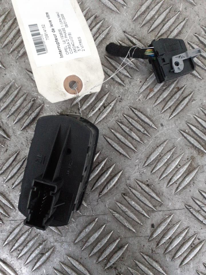 Interrupteur de leve vitre OPEL CORSA D PHASE 1 (Utra bleu) (MI24CU/21B)  - 1