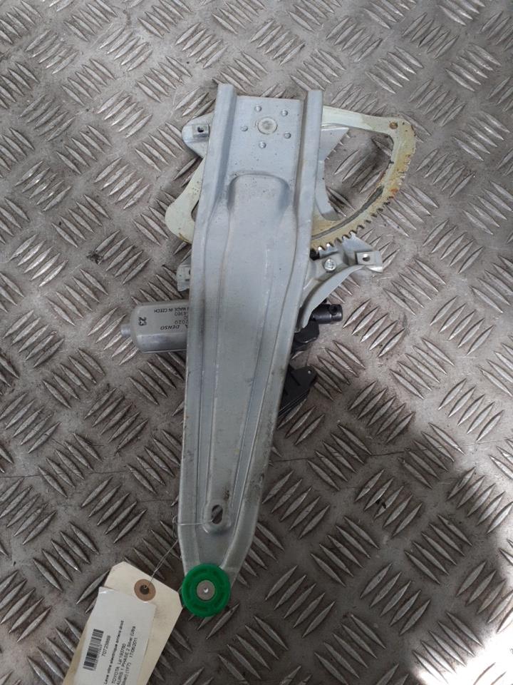 Alzacristalli elettrico posteriore destro TOYOTA AURIS 1 PHASE 2 Silver (Ultra Silver) (1F7)  - 1