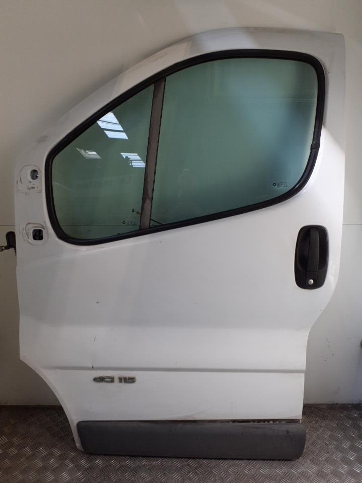 Porte avant gauche RENAULT TRAFIC 2 PHASE 2   Blanc Casablanca (OD31)  - 1