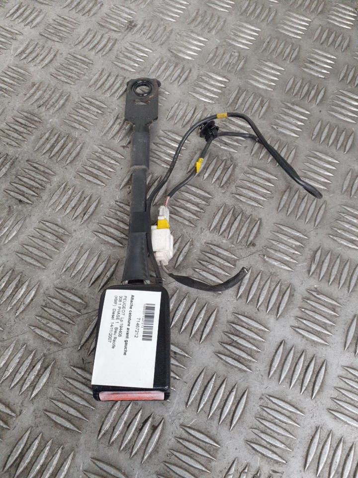 Aggancio cintura sicurezza anteriore sinistro PEUGEOT 308 1 PHASE 1   Bleu Récife (KMF) Diésel - 1