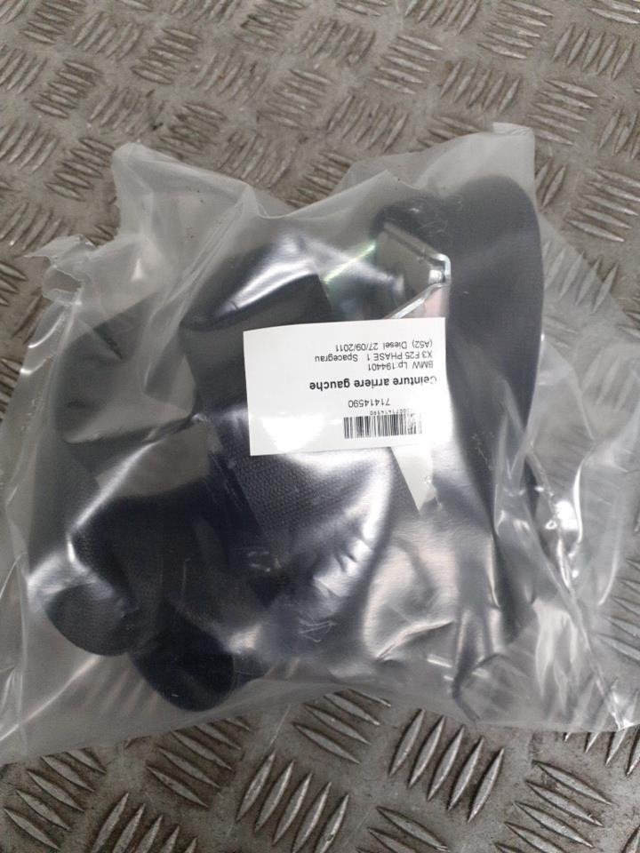 Cintura di sicurezza posteriore sinistra BMW X3 F25 PHASE 1   Spacegrau (A52) Diésel - 1