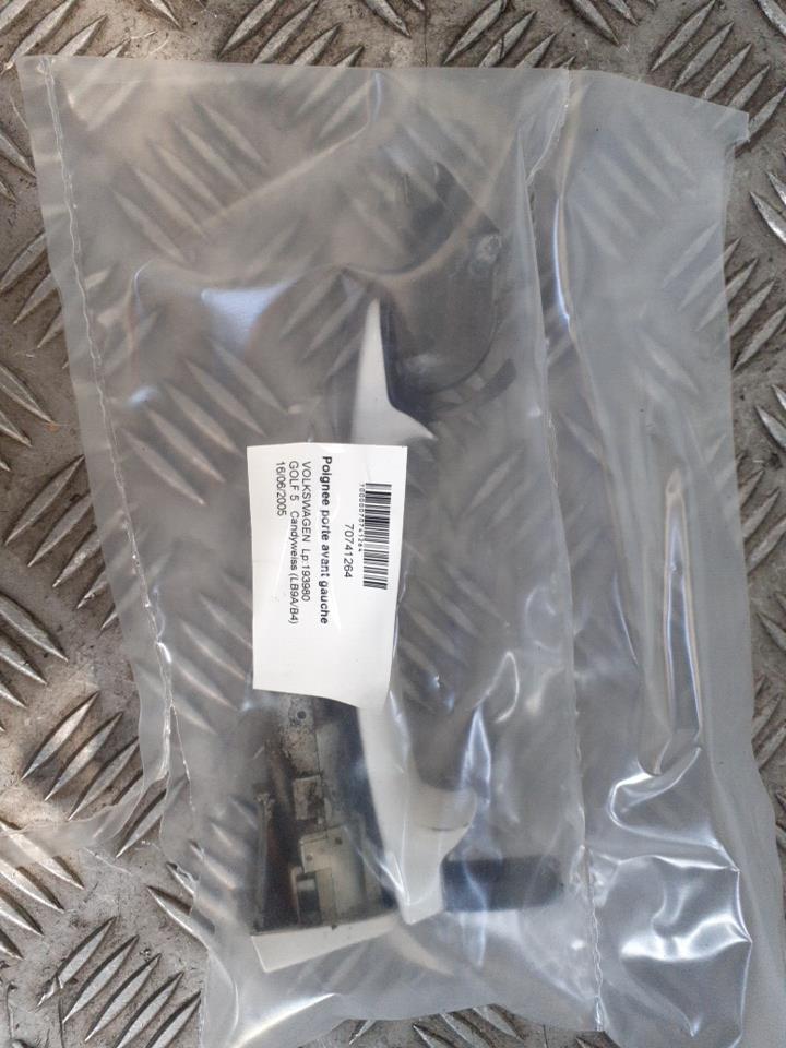 Maniglia portiera anteriore sinistra VOLKSWAGEN GOLF 5   Candyweiss (LB9A/B4)  - 1