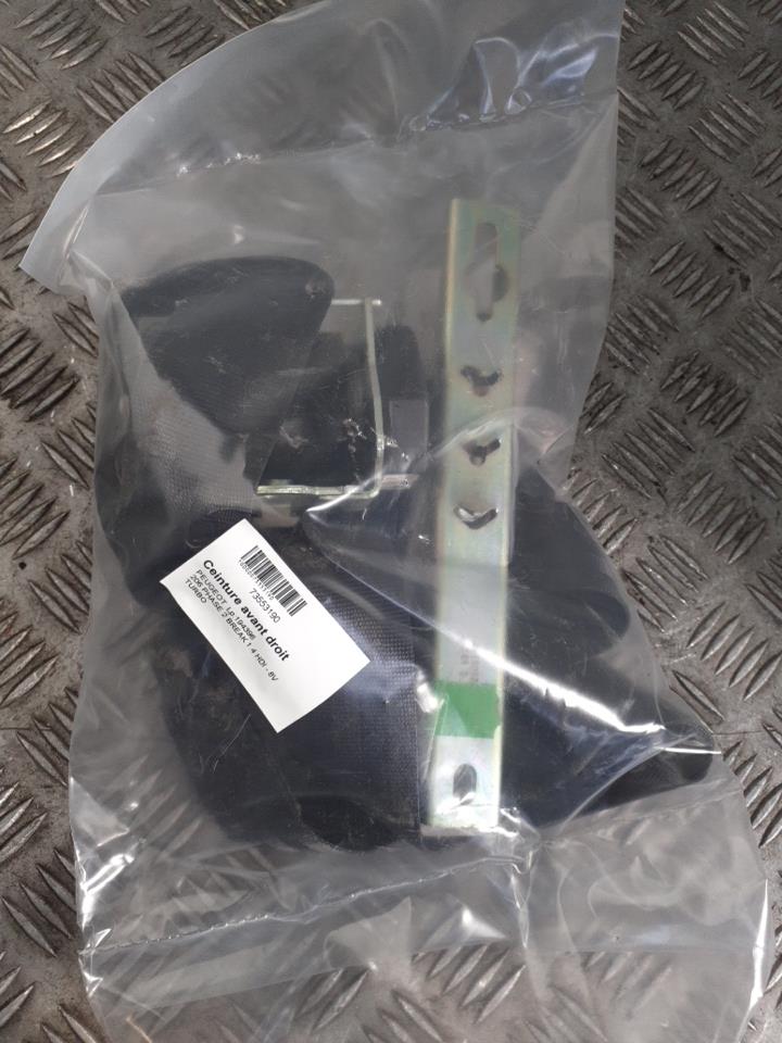 Cintura di sicurezza anteriore destra PEUGEOT 206 PHASE 2 BREAK   Gris Aluminium (EZR) Diésel - 1