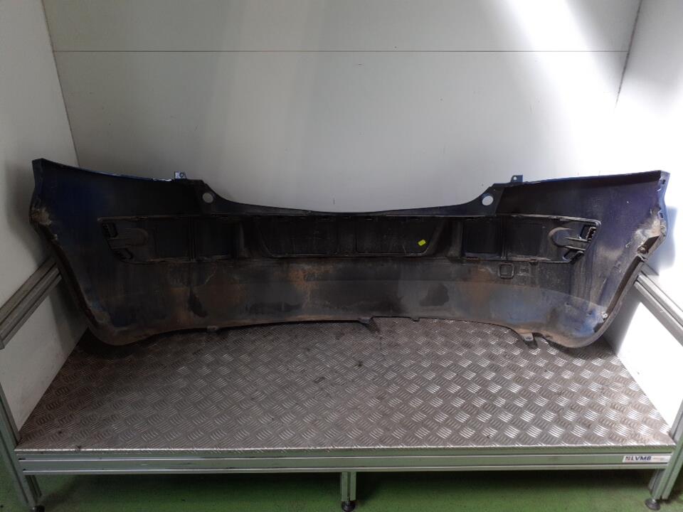 Pare choc arriere RENAULT MEGANE 2 PHASE 1   Bleu Ottoman (TEI45)  - 1