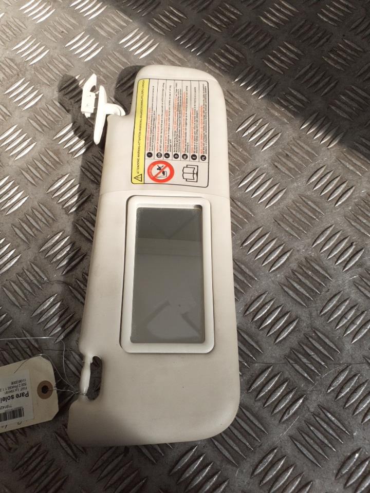 Visiera parasole destra FIAT 500 2 PHASE 1 Bianco Bianco (268A/PW3) Gasolina - 1