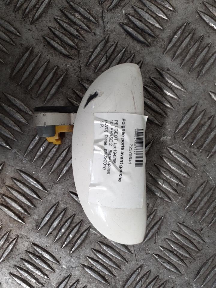 Maniglia portiera anteriore sinistra PEUGEOT 107 PHASE 2   Blanc Lipizan (KWD) Diésel - 1