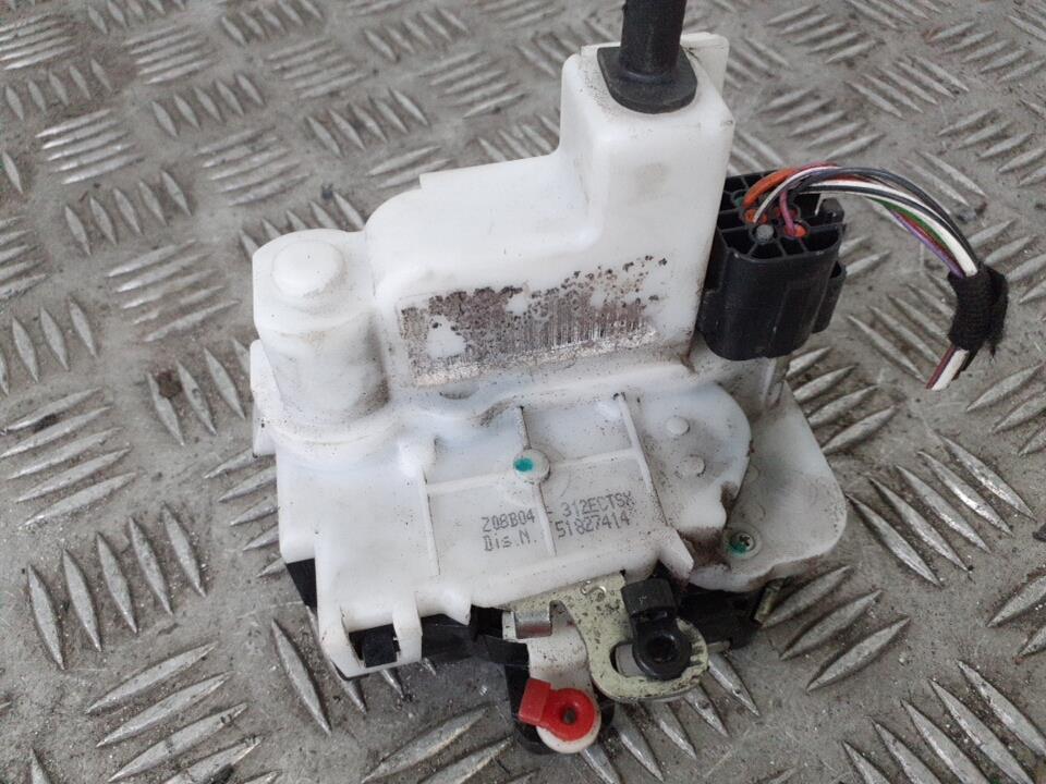 Serratura anteriore sinistra FIAT 500 2 PHASE 1 Bianco Bianco (268A/PW3) Gasolina - 1