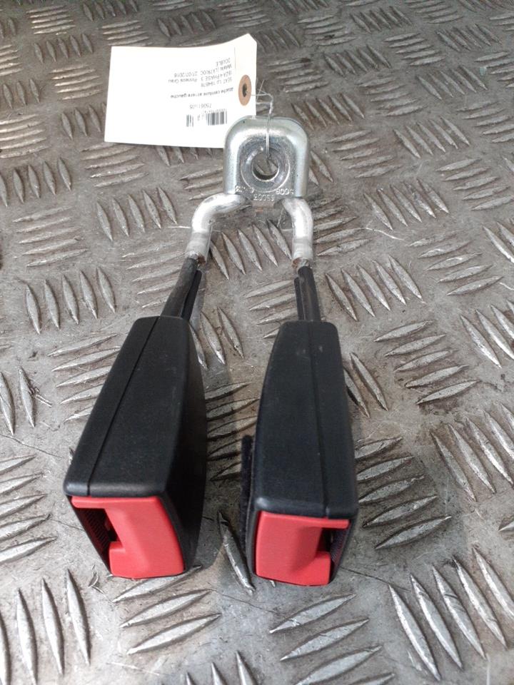 Aggancio cintura sicurezza posteriore sinistro SEAT IBIZA 4 PHASE 3   Pirineos Grau Metallic (LX7R/0C)  - 1