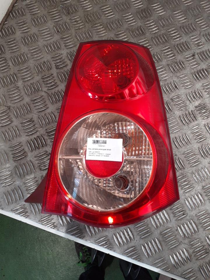 Fanale posteriore principale destro (luci) KIA PICANTO 1 PHASE 2 scarlet red (p9)  - 1