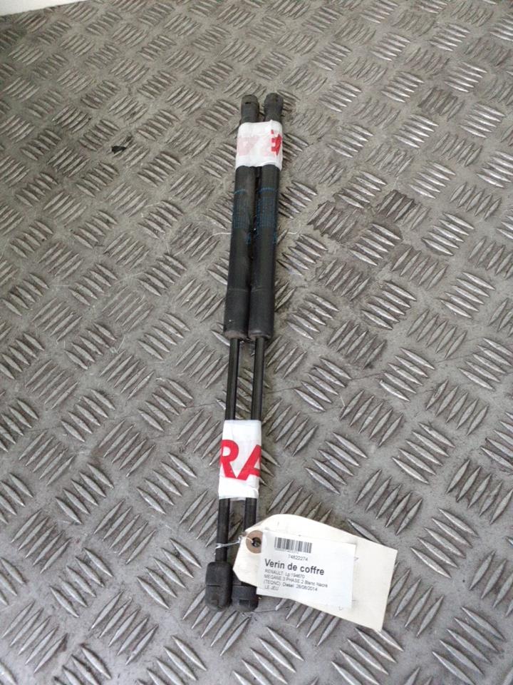 Verin de coffre RENAULT MEGANE 3 PHASE 2 Blanc Nacré (TEQNC) Diesel - 1