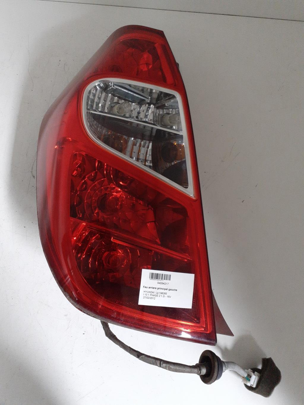 Fanale posteriore principale sinistro (luci) HYUNDAI I 10 1 PHASE 2  Purple Fantasia (PXA) Gasolina - 1
