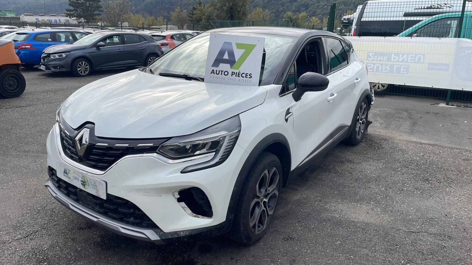 Compteur RENAULT CAPTUR 2 PHASE 1 Blanc Nacré (TEQNC) Essence/GPL - 1