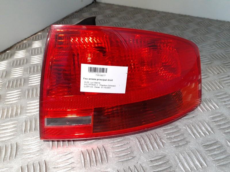 Fanale posteriore principale destro (luci) AUDI A4 2 PHASE 2   Phantom Schwarz (LZ9Y/L8) Diésel - 1