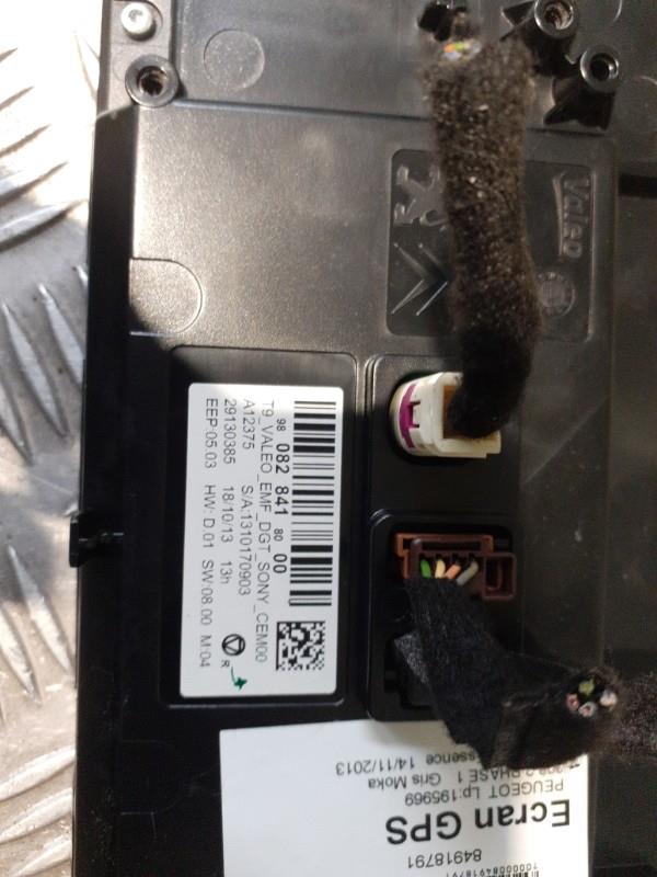 Ecran GPS PEUGEOT 308 2 PHASE 1   Gris Moka (KKS/1S) Essence - 1