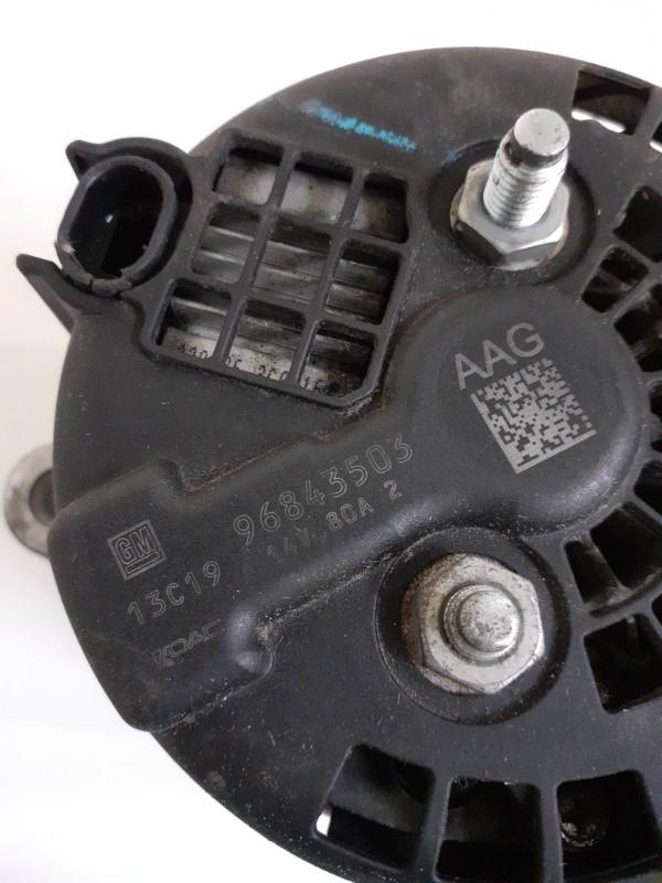 Alternatore CHEVROLET SPARK PHASE 2 Carbon Flash (Black Ice) (87U/GAR) Gasolina - 1