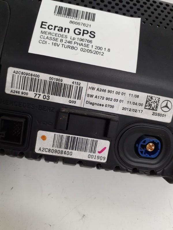 Ecran GPS MERCEDES CLASSE B 246 PHASE 1  - 1