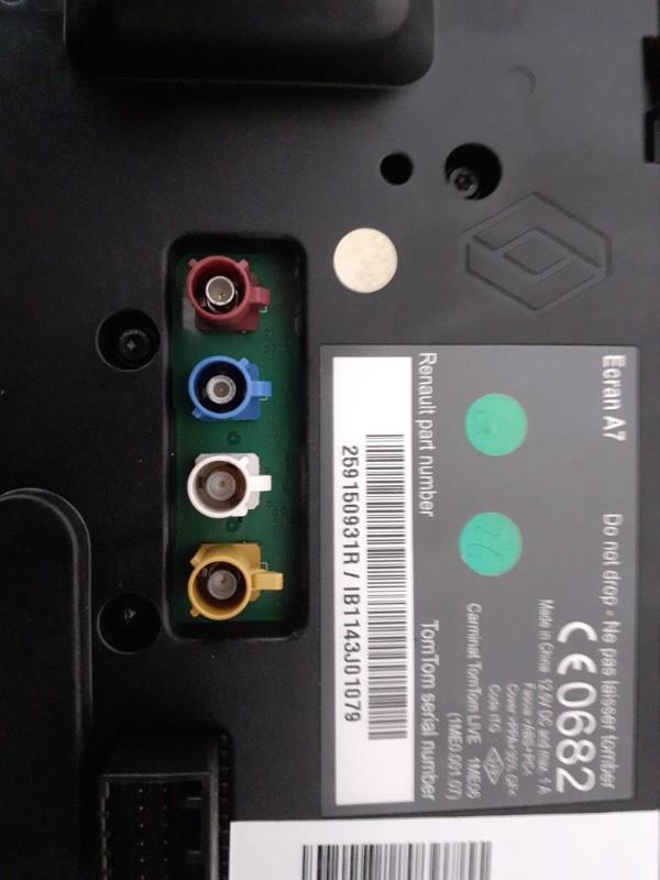Ecran GPS RENAULT MEGANE 3 PHASE 1 BREAK Diesel - 1